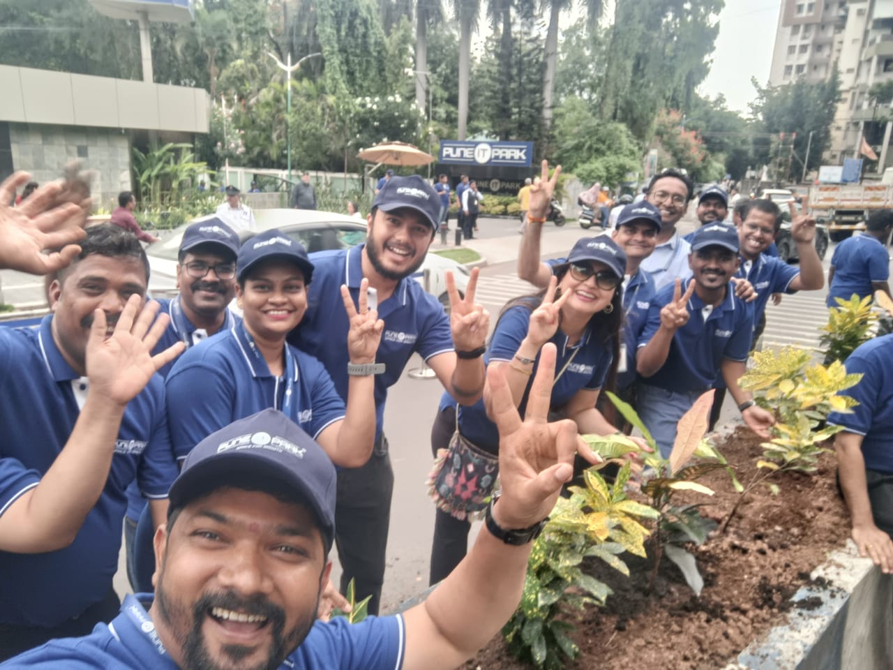 Environment day at pune it park